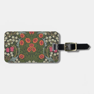 William Morris Blackthorn Garden Flower Classic Luggage Tag
