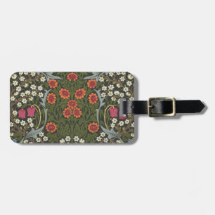 William Morris Blackthorn Garden Flower Classic Luggage Tag