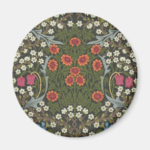 William Morris Blackthorn Garden Flower Classic Magnet