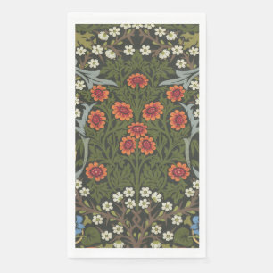 William Morris Blackthorn Garden Flower Classic Napkin