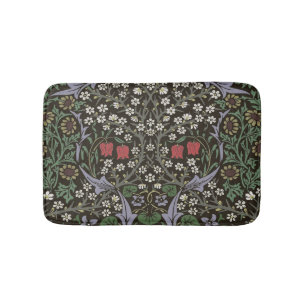 William Morris Blackthorn Tapestry Floral Bath Mat