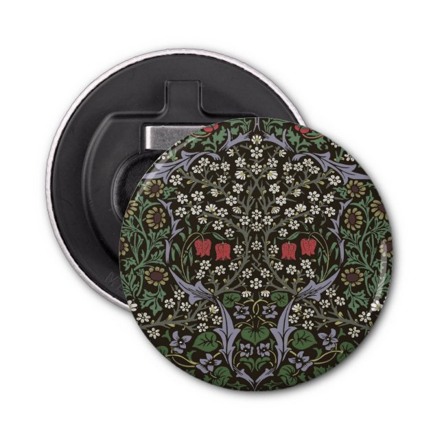 William Morris Blackthorn Tapestry Floral Bottle Opener (Front)