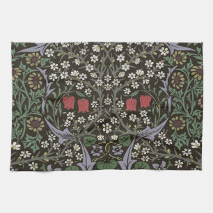 William Morris Blackthorn Tapestry Floral Tea Towel