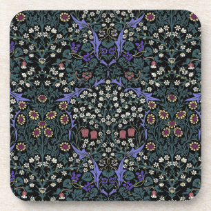 William Morris Blackthorn Victorian Wallpaper Coaster