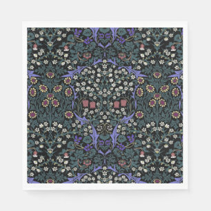 William Morris Blackthorn Victorian Wallpaper Napkin