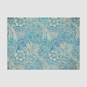 William Morris BLUE AND PEACH FLORAL Tissue Paper
