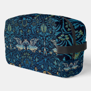 William Morris Blue Birds Floral Tapestry Classic Dopp Kit