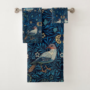 William Morris Blue Birds Tapestry Classic Bath Towel Set