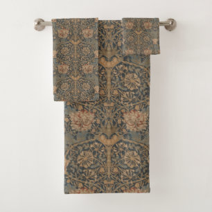 William Morris: Blue Honeysuckle Bath Towel Set