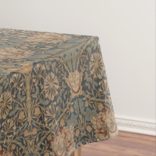 William Morris: Blue Honeysuckle Tablecloth