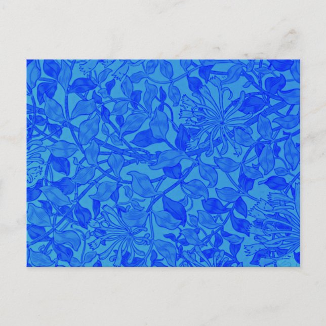 William Morris, Blue Indigo, Postcard (Front)