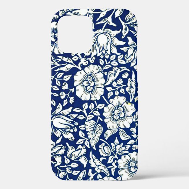 William Morris - Blue Mallow, Case-Mate iPhone Case (Back)