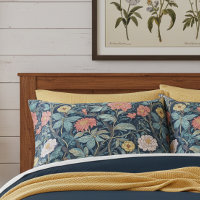 William Morris Blue Teal Arts & Crafts Floral