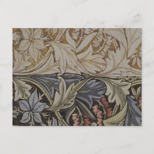 William Morris Bluebell Tapestry Botanical Classic Postcard