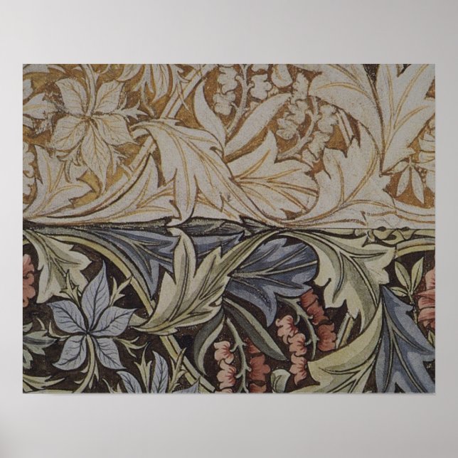William Morris Bluebell Tapestry Botanical Classic Poster (Front)
