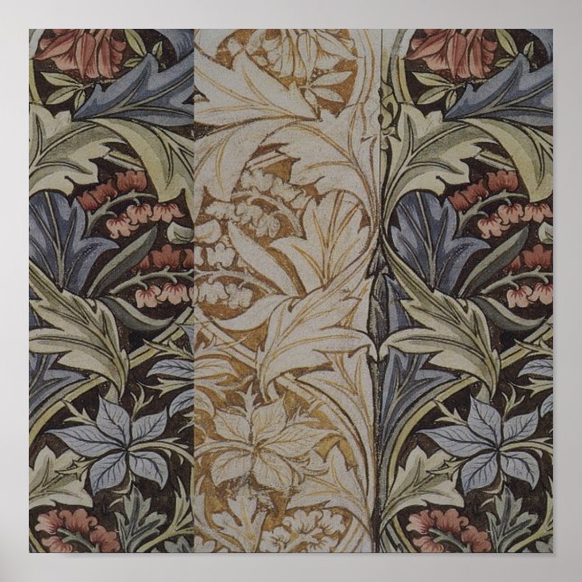 William Morris Bluebell Tapestry Botanical Classic Poster (Front)