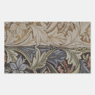 William Morris Bluebell Tapestry Design Rectangular Sticker