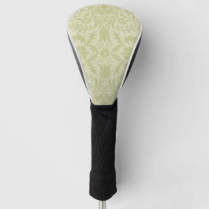 William Morris Borage vintage soft green damask Golf Head Cover
