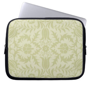 William Morris Borage Wedding Soft Green Laptop Sleeve