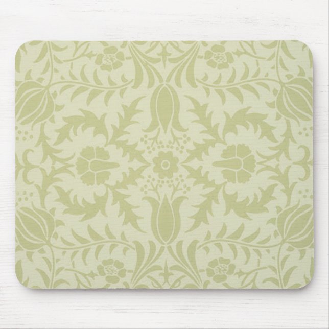William Morris Borage Wedding Soft Green Mouse Pad (Front)