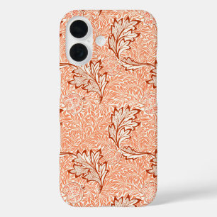 William Morris Botanical Apple Design iPhone 16 Case