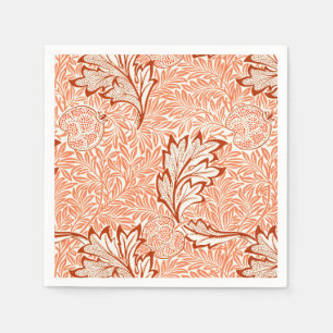 William Morris Botanical Apple Design Napkin