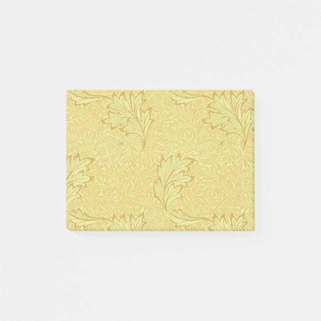William Morris Botanical Apple Design Post-it Notes (Front)