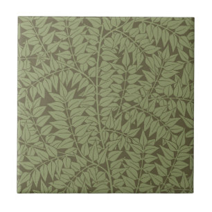 William Morris Branch Art Nouveau Classic Design Ceramic Tile