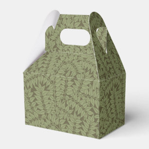 William Morris Branch Art Nouveau Classic Design Favour Box