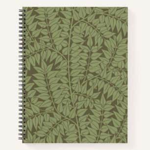 William Morris Branch Art Nouveau Classic Design Notebook