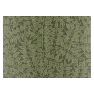 William Morris Branch Leaves Wallpaper Cutting Board