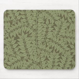 William Morris Branch Leaves Wallpaper Mouse Pad