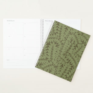 William Morris Branch Leaves Wallpaper Planner