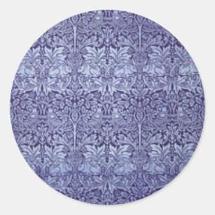 William Morris Brer Rabbit Classic Round Sticker
