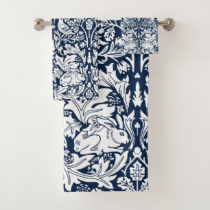 William Morris Brer Rabbit Pattern Bath Towel Set