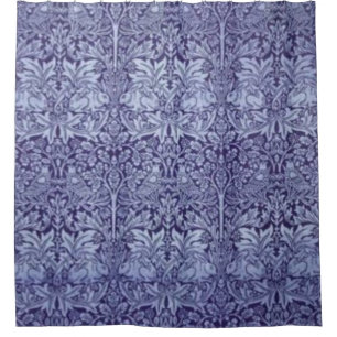 William Morris Brer Rabbit Shower Curtain
