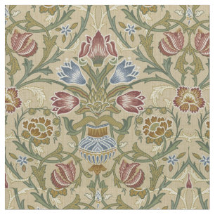 William Morris Brocade Floral Wallpaper Pattern Fabric