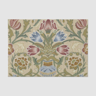 William Morris Brocade Floral Wallpaper Pattern Tissue Paper
