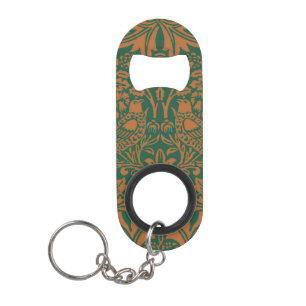 William Morris Brother Rabbit Amber Black Pattern