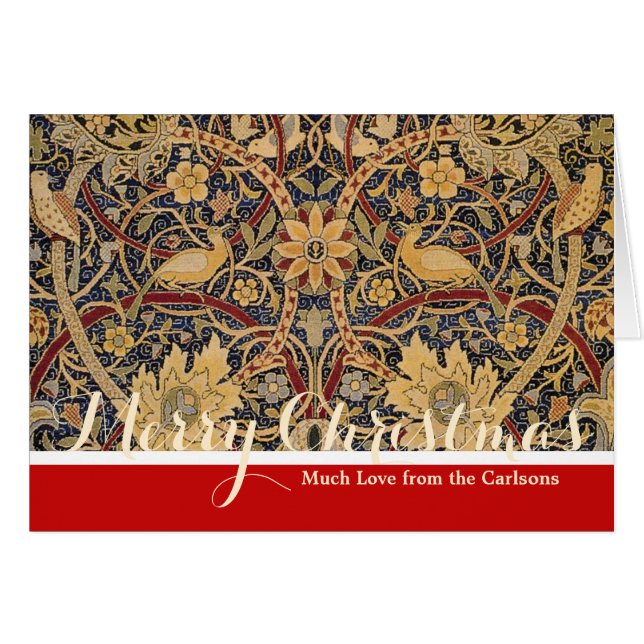 William Morris Bullerswood Faux Tapestry (Front Horizontal)