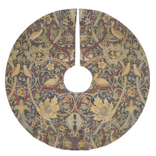 William Morris Bullerswood Faux Tapestry  Brushed Polyester Tree Skirt