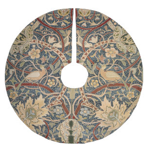 William Morris Bullerswood Faux Tapestry Brushed Polyester Tree Skirt
