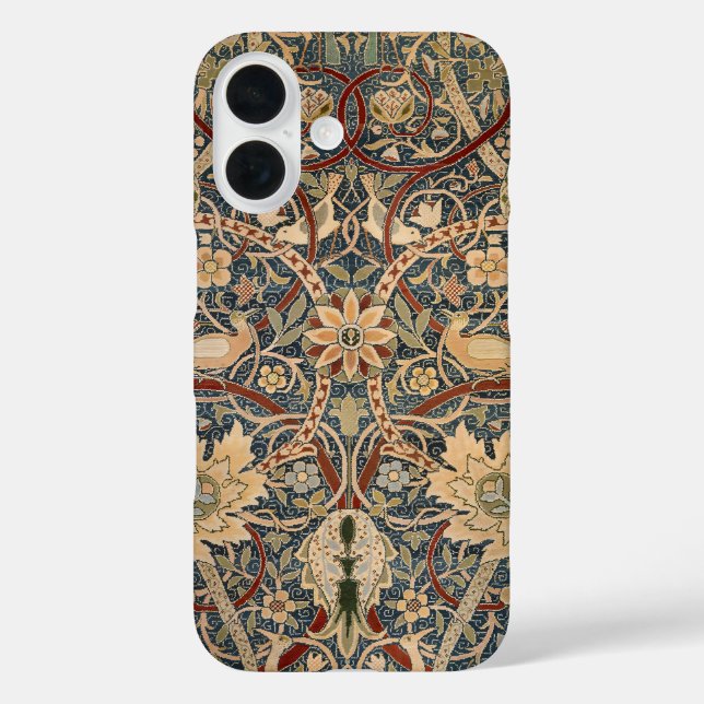 William Morris Bullerswood Faux Tapestry Case-Mate iPhone Case (Back)
