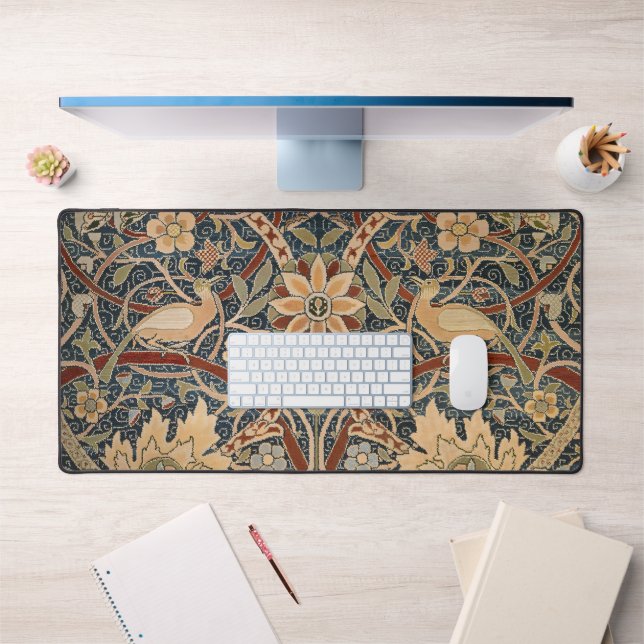 William Morris Bullerswood Faux Tapestry Desk Mat (Office 1)