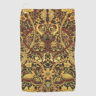 William Morris Bullerswood Faux Tapestry  Golf Towel