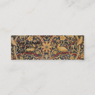 William Morris Bullerswood Faux Tapestry Mini Business Card