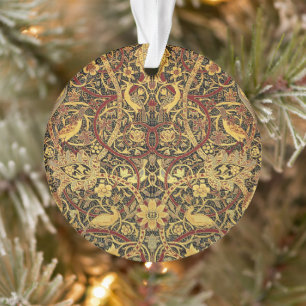 William Morris Bullerswood Faux Tapestry  Ornament