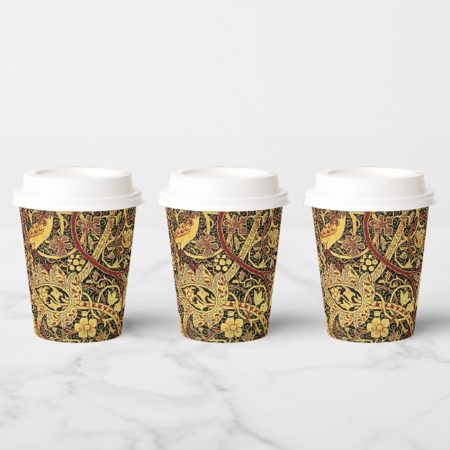 William Morris Bullerswood Faux Tapestry Paper Cups (Multi)