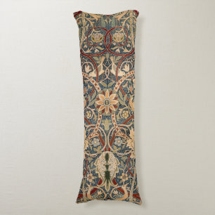 William Morris Bullerswood Vintage Bird Art Body Cushion