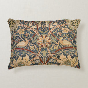 William Morris Bullerswood Vintage Bird Art Decorative Cushion
